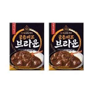 티아시아 골든 비프 브라운 커리, 180g, 3개입, 2개