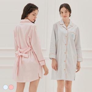 에블린 톤 페어링 원피스 파자마 EBPPE3701C