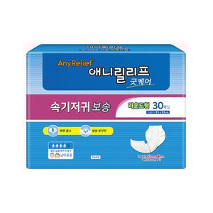 애니릴리프 굿케어 속기저귀 라운드 보송 (30매x8팩)
