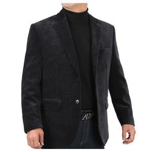 겨울 남성 골덴 콤비 정장 자켓 HS-COW-2-쥐색