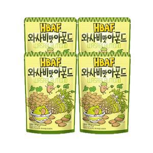 아몬드 견과류 바프 와사비맛 190gx4개 대용량 땅콩 술안주