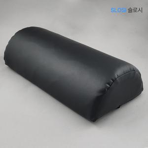 슬로시 다용도 레자베개 반달 (다리) 발목 허리 무릎 받침 진찰 물리치료 한의원 찜질방 요양원 베개