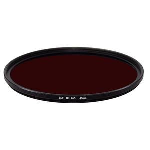 데스몬드-아이스 ICE 슬림 IR 43mm 43 필터 적외선 인프라-레드 760HB 760nm 760 광학 유리