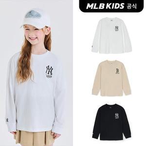 [MLB키즈](공식) 25SS 베이직 스트릿 아트웍 긴팔 티셔츠 (3color) 7ATSB0151