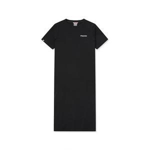 [디스커버리]AQS DWOP92043-BKS 여성 롱 반팔 원피스