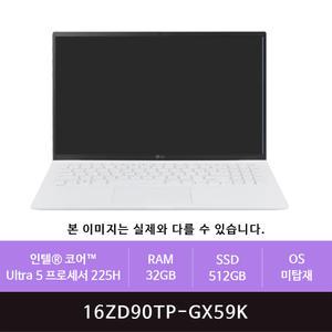 LG전자 그램 프로16 16ZD90TP-GX59K 512GB교체(zoaa)