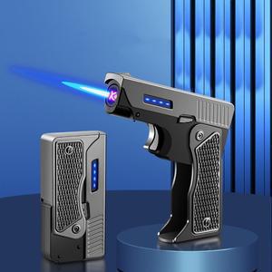 주방 토치 제트 아세 파워 화염총 가스 Jet 프로판 Lighter 바람막이