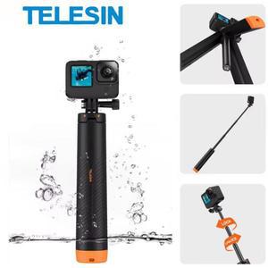 GoPro Hero13 12 DJI OSMO Action 5 4 3/Insta360 X4/X3/ACE/PRO/GO 3용 삼각대가 포함된 TELESIN 플로팅