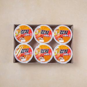 [농심] 김치 사발면 (86gx6)