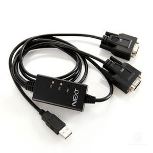 USB to RS232 2포트 시리얼케이블 Y자 분배선 듀얼 Y잭 어댑터 변환 컴퓨터 멀티 젠더 노트북 커넥터 연결