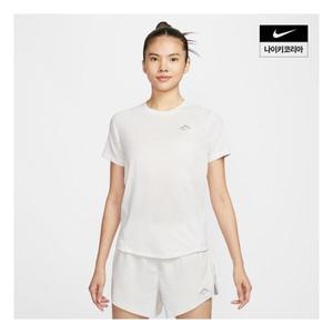 [나이키] 트레일 여성 드라이 핏 반팔 러닝 탑 HJ2243-030 333649