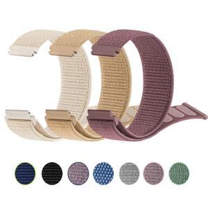 갤럭시 워치용 나일론 밴드, 갤럭시 워치 3, 41mm, 5, 4, 40mm, 44mm, 5 프로, 45mm 스트랩, 갤럭시 워치 4 클래식, 42mm, 46mm, 액티브 2 팔찌