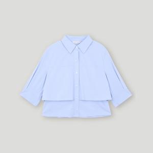 [롯데백화점]코데즈컴바인 레이어 카라넥 블라우스 (CKB-BL507W6)