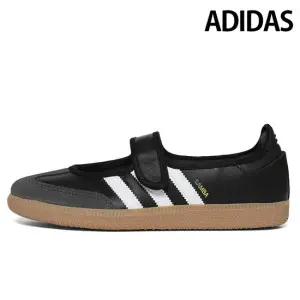 ADIDAS 우먼스 여성 메리제인 삼바 제인 블랙 JQ6445