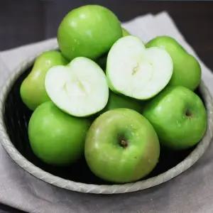 [아침이슬농원] 여름 햇 사과 아오리 가정용 2kg 중과(10과내)