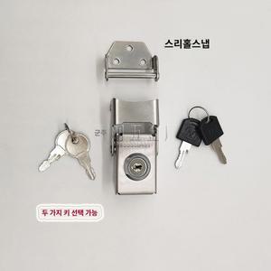 장치 오토바이 매미고리 걸고리 탑박스 배달통 열쇠 배달가방 자물쇠 스텐