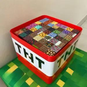 마인크래프트 자석 블록 블럭 장난감 TNT 보관함 세트