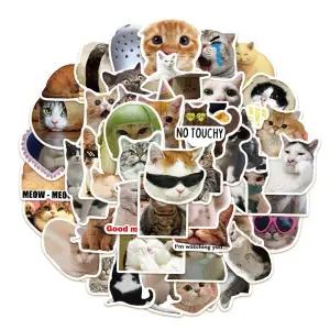 노트북 고양이 스티커 50장