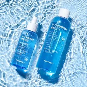 원더 히알루론산 촉촉 기초세트(토너500ml,앰플100ml)
