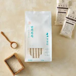 [24년 햅쌀] 씻어나온 한끼톡톡 청결미 3kg (1.5kg*2팩)