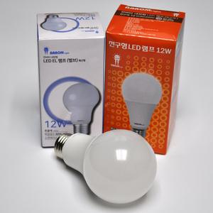 바롬라이트 BAROM LIGHT 컨버터내장형LED램프 안정기내장형램프 KSC7651 12W E26 6500K 3000K 전구형LED