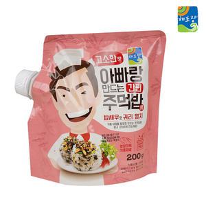 깡냉이삼춘 해초랑 아빠랑만드는 간편 주먹밥(200gX1봉) 밥새우/귀리/멸치/주먹밥
