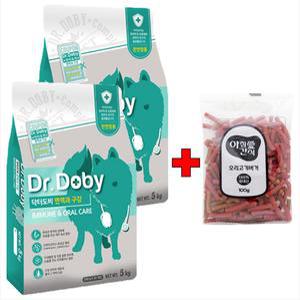 닥터도비 면역과 구강 5kg x 2개 치석예방 구강관리 면역력 사료