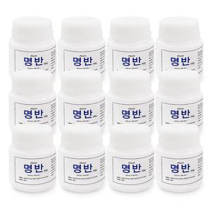 삼현제약 명반 180g 12개 백반 뱀퇴치 염색 가루 원형통