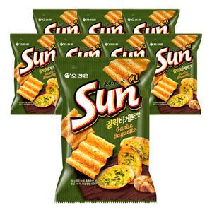 오리온 썬 갈릭바게트, 80g, 8개