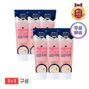 [엘지생활건강]히말라야핑크솔트 치약 100g3(플로럴) x 2개