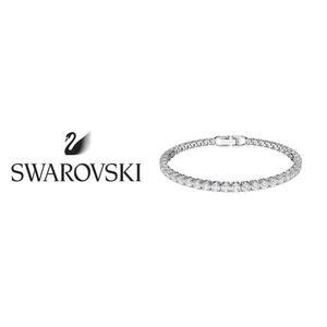 스와로브스키 SWAROVSKI 주얼리 Tennis Deluxe 팔찌 로듐 브레이슬릿 5409771