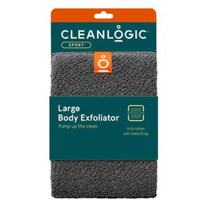 Cleanlogic 남성용 강력 때 샤워타월 고탄력 각질 제거 6팩
