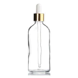 골드 뚜껑 100ml 스포이드 투명 공병 향수용기