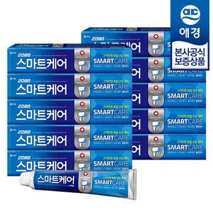 [애경] 2080 스마트케어 치약 190g x10개