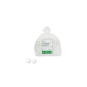 수성 코튼볼 슬라이스형 1호 450g 의료용 소독솜 감영예방 드레싱 멸균솜