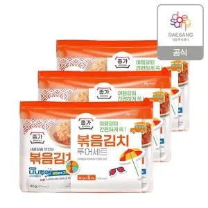 [하프클럽/종가집](m)(기획)볶음김치투어세트80g5ea X 3세트