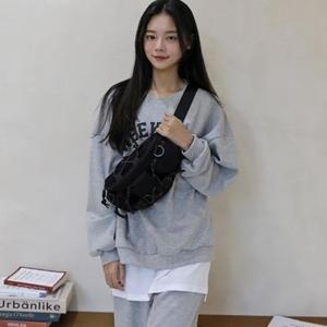 [라일리] Rly 남여 공용 캐주얼 힙색 크로스백 스포츠백