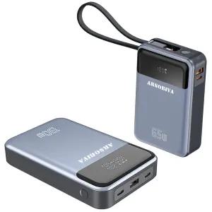 ARSOBIYA 65W 130W 초고속 충전 보조배터리 20000mAh PD PPS 노트북 초고속 충전