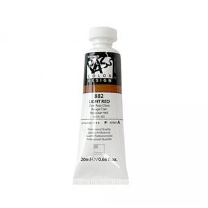신한 패스컬러물감 낱색 A 20ml 882 라이트 레드