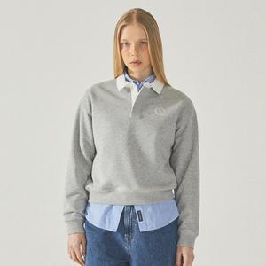 [후아유](김해점)Rugby Collar Sweatshirt(F) WHMAF2291F