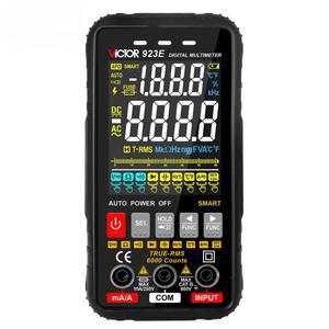 GVDA GD128 PLUS 스마트 검은색 멀티미터 충전 테스터기 전압 멀티