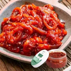 이금선명인 밥도둑 양념 신 오징어젓갈 500g