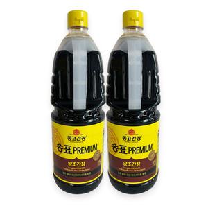몽고 송표 프리미엄 양조간장 1.8L x 2병