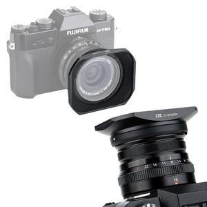 JJC 후지필름 XF16mm F2.8 R WR 렌즈 사각 후드 블랙 LH-JXF16F28