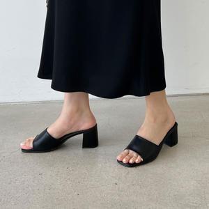[롯데백화점]소보 몽리브 2type 뮬 슬리퍼 4cm 6cm