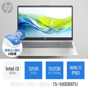 ⓒ HP 15-fd0066TU i3-1315U 32GB 512GB WIN11 / 사무용 인강용 웹서핑 주식 15인치 노트북