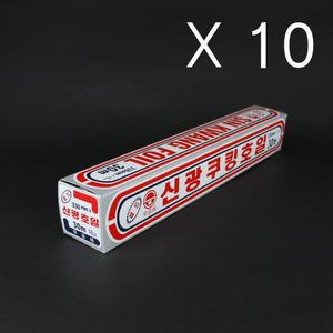 [10개]신광 쿠킹 호일 신광은박 신광호일 33cm x 30M x 16u 10개