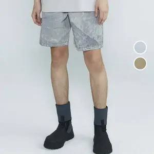 [롯데백화점]버커루 남성 코튼 가먼트다잉 5부 숏 팬츠 B232PT496P
