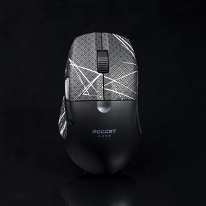 호환품 BTL 마우스 그립 테이프 스케이트 수제 스티커 미끄럼 방지 도마뱀 피부는 ROCCAT Kone Pro Air 용