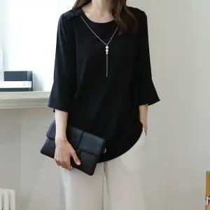 [하프클럽/데드라](~110size)히샤7부블라우스티 TBC3221_DO